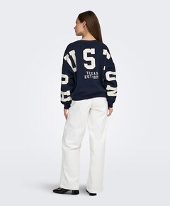 Dames sweater blauw