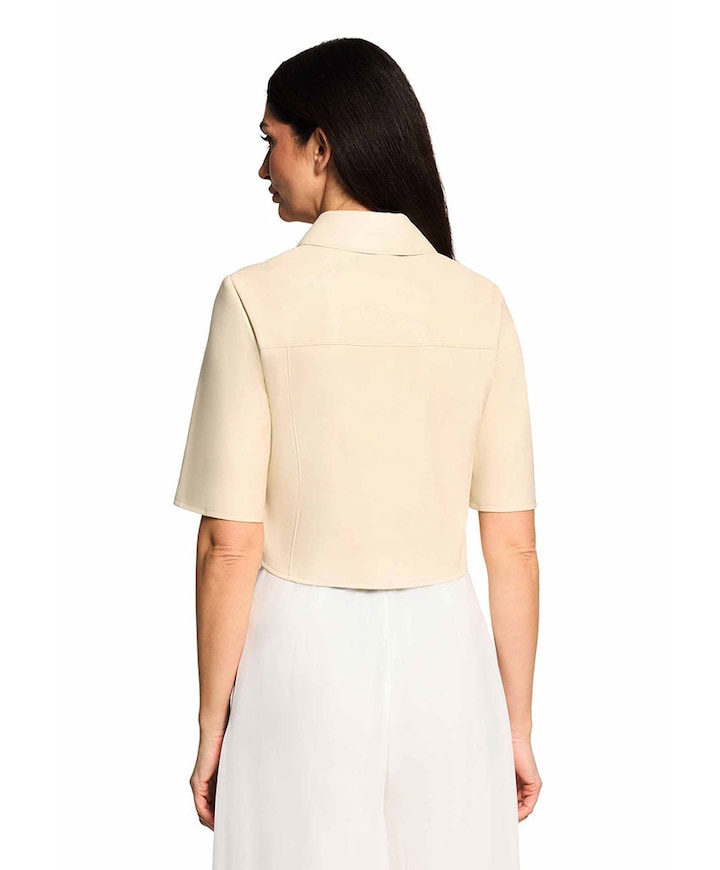 Dames blouse beige