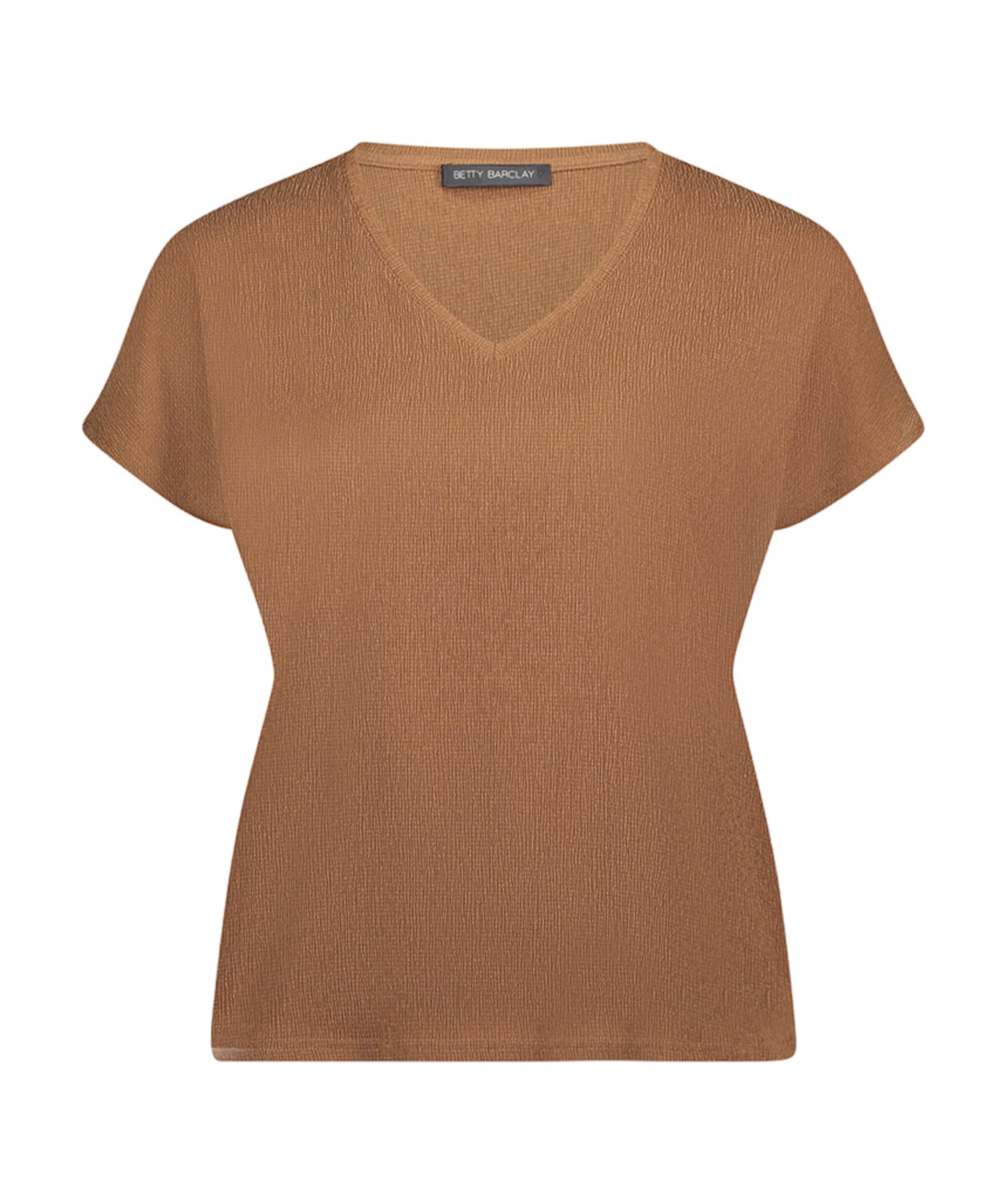 Dames T-shirt bruin