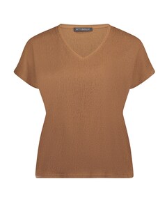 Dames T-shirt bruin