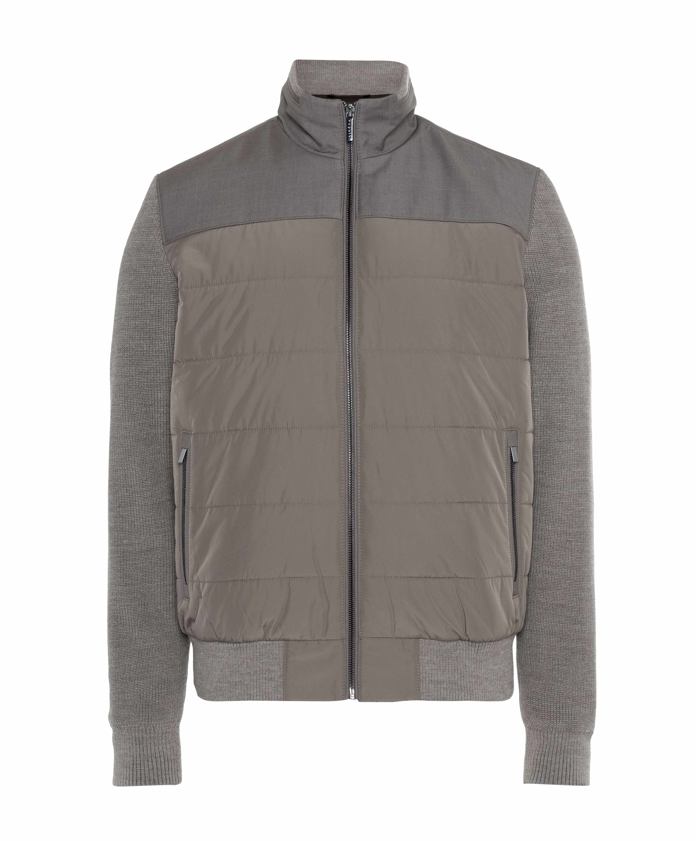 Heren vest beige