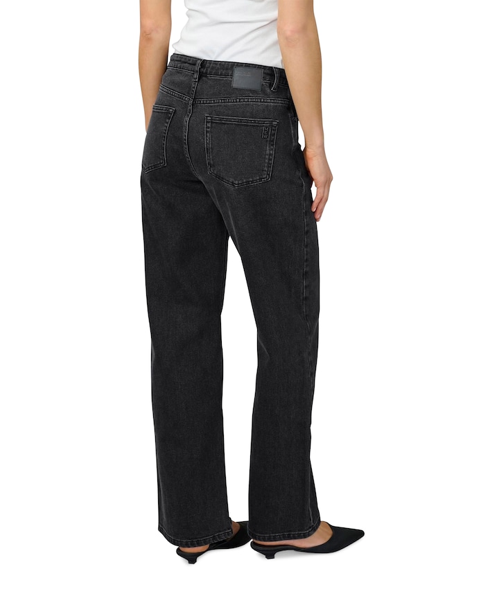 35 THE LOUIS 139 HIGH WIDE Y dames jeans zwart