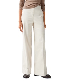 Mileni cargo dames broek ecru