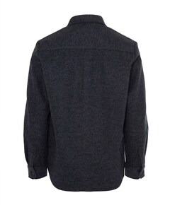 Heren overshirt blauw