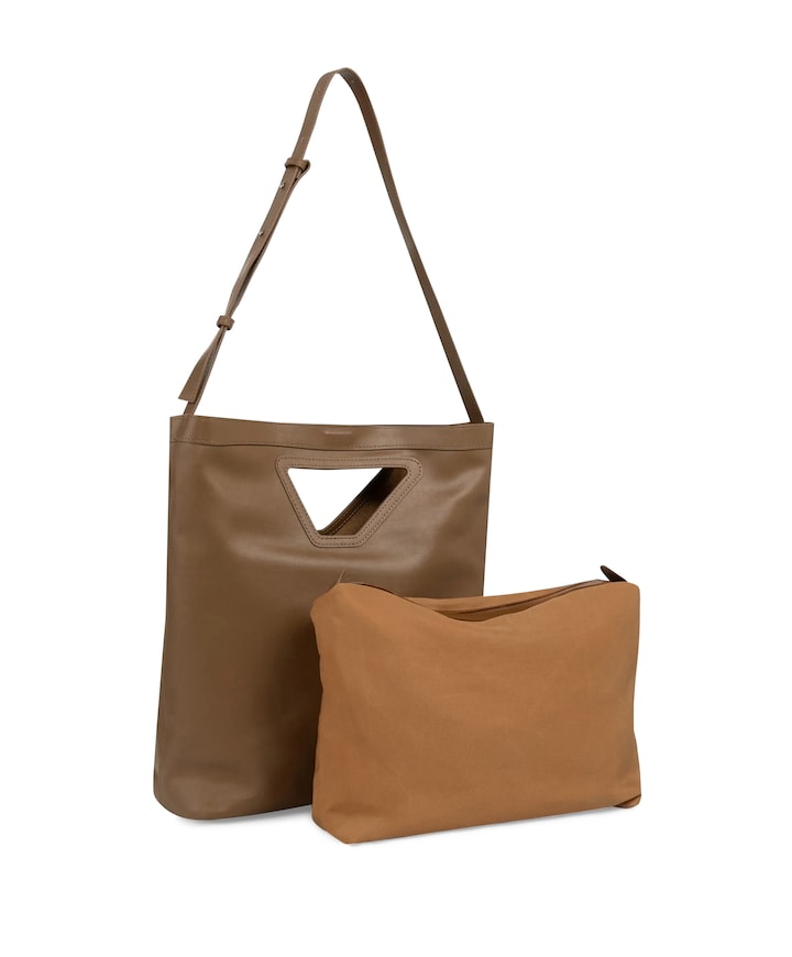 Dames tas beige