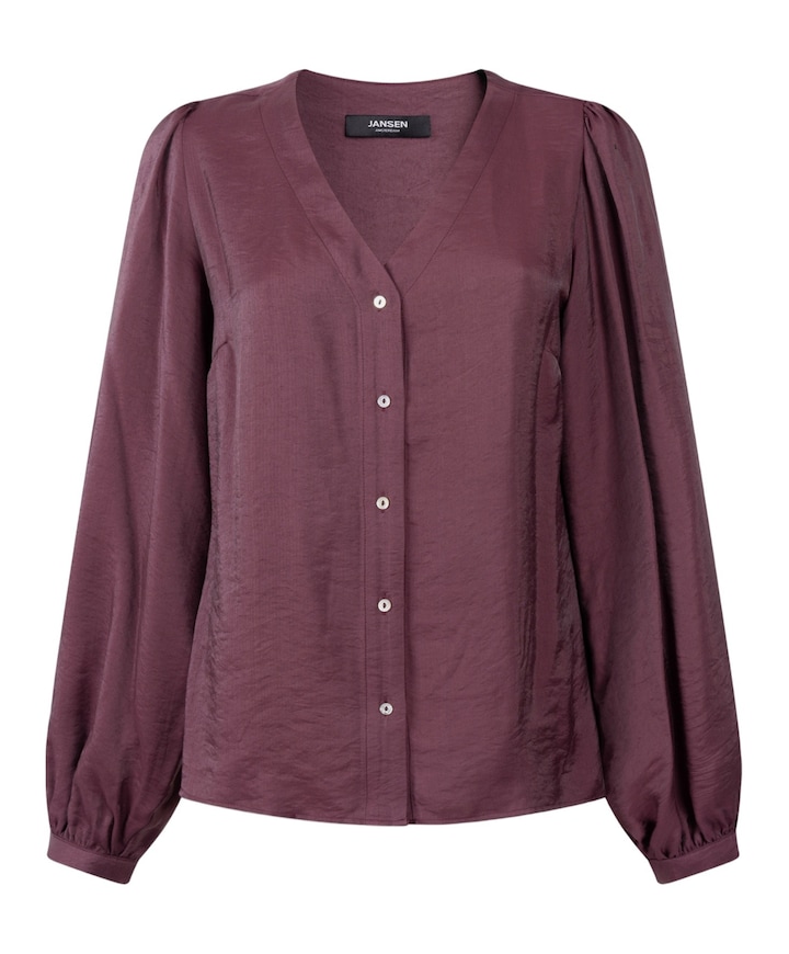 Dames blouse rood