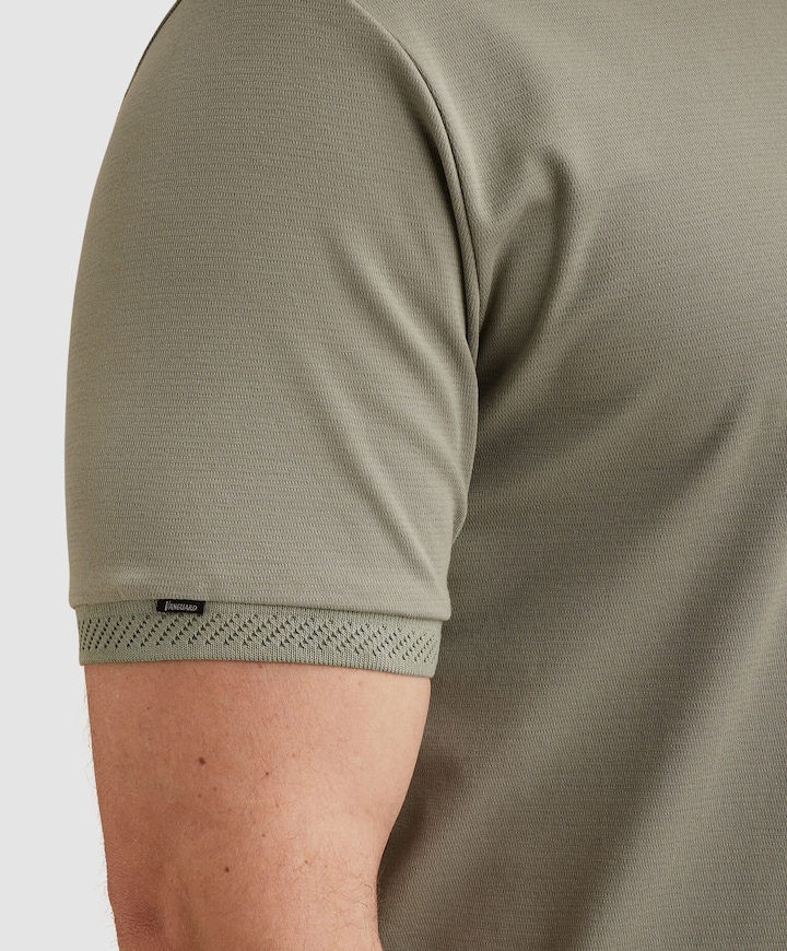 Heren polo groen