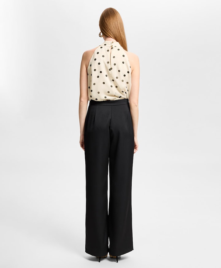 Dames top beige