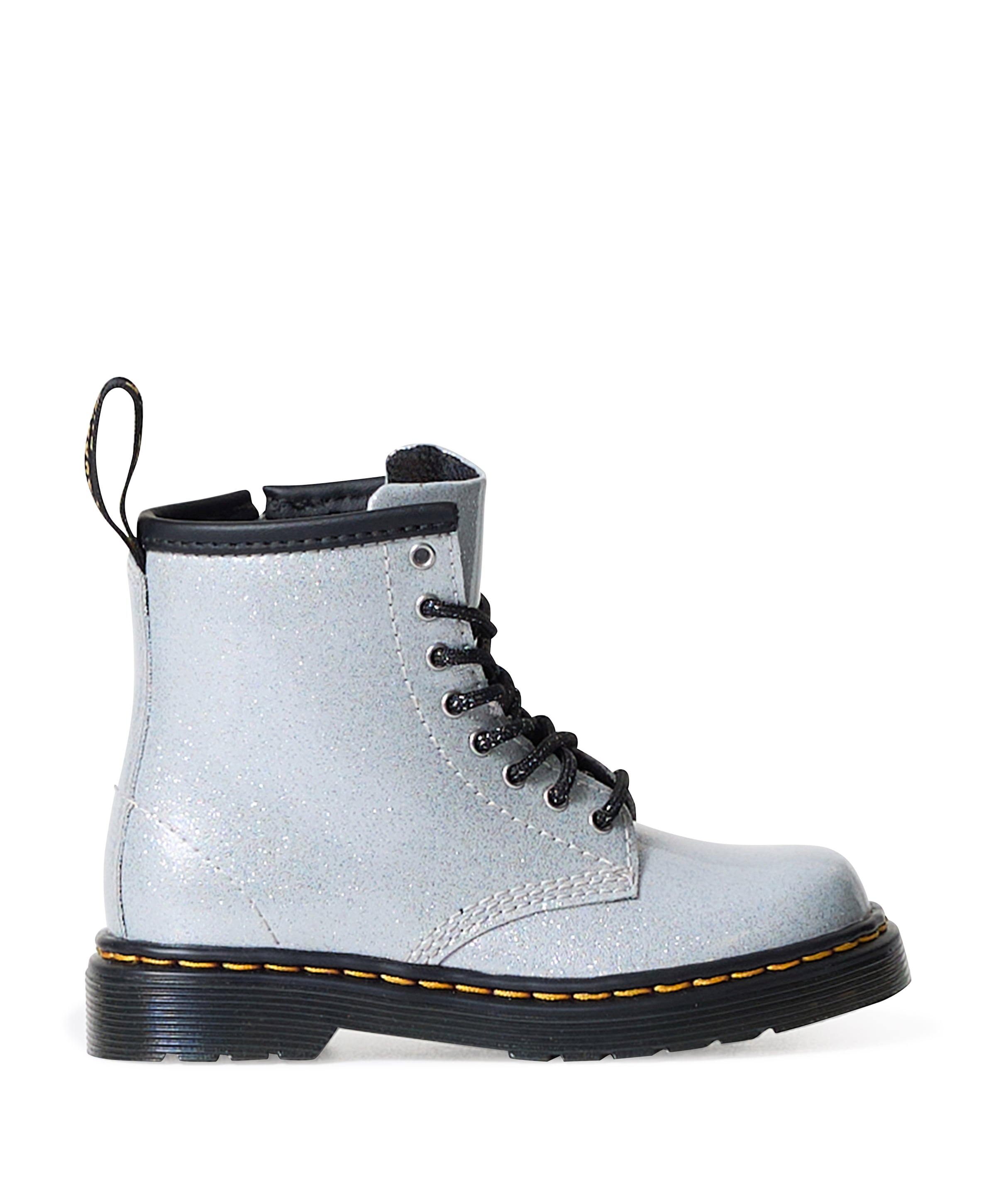 1460 T 8 Eye Boot meisjes boots zilver
