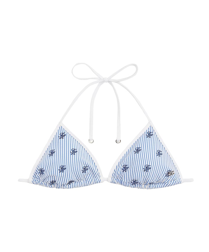 Dames bikinitop blauw