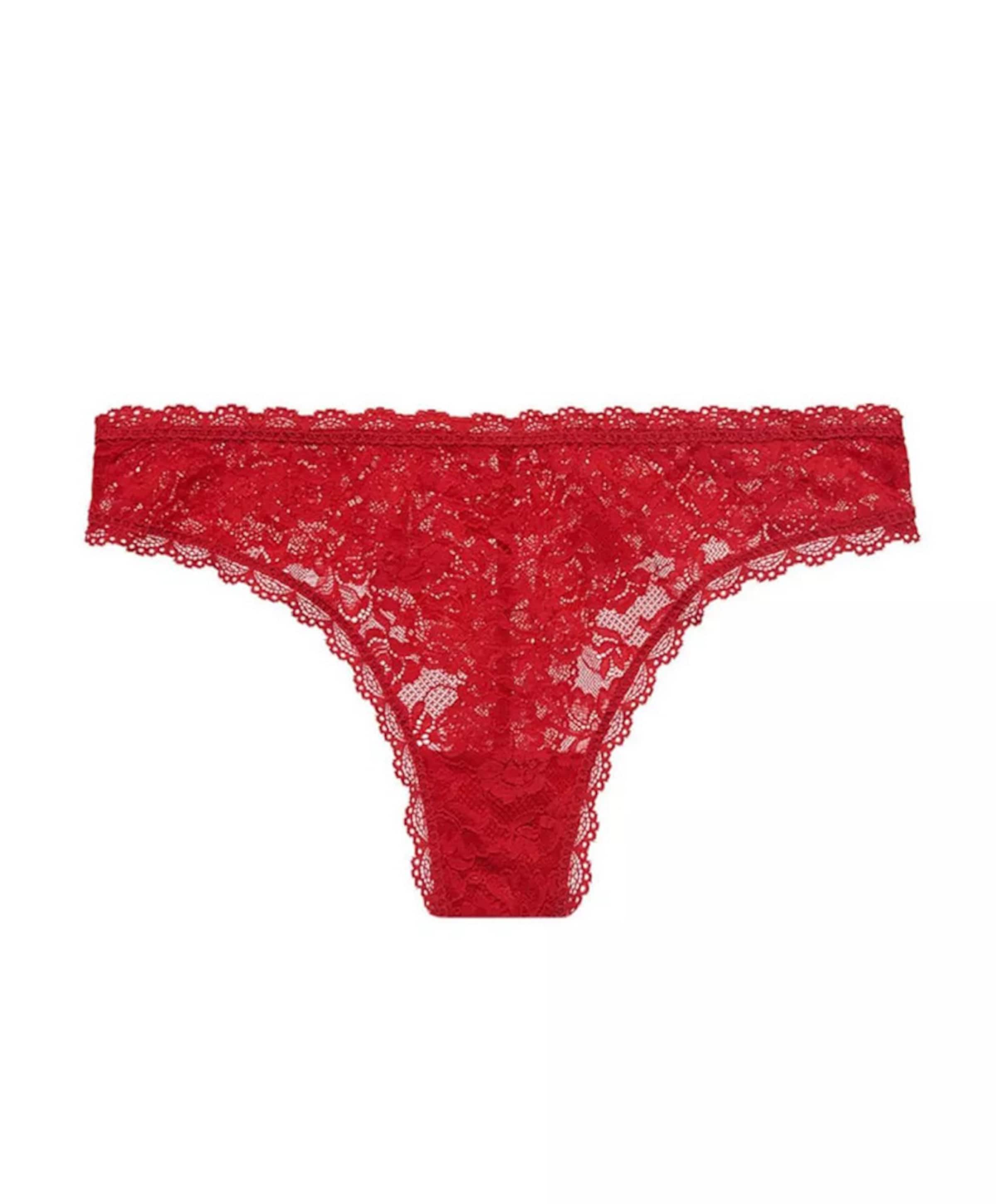 Dames string rood