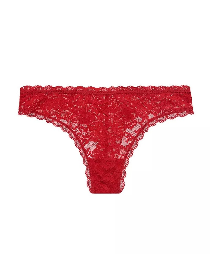 Dames string rood