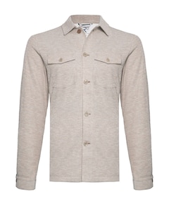 Heren overshirt beige