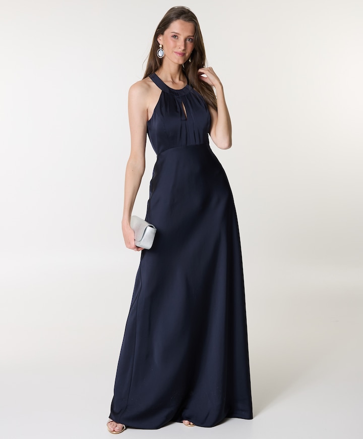 Dames jurk blauw