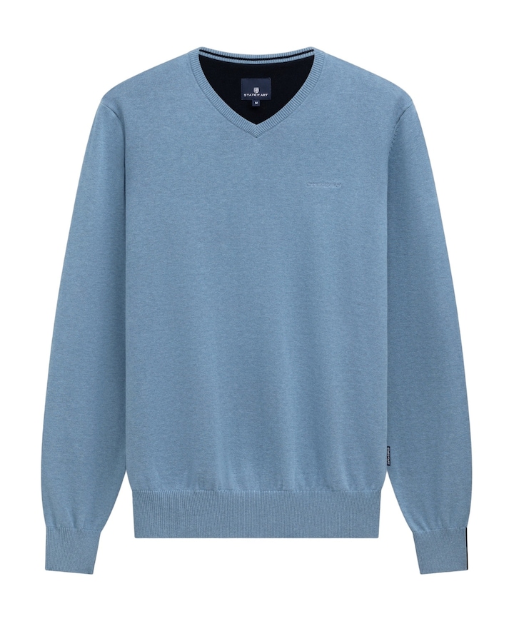 Heren trui blauw