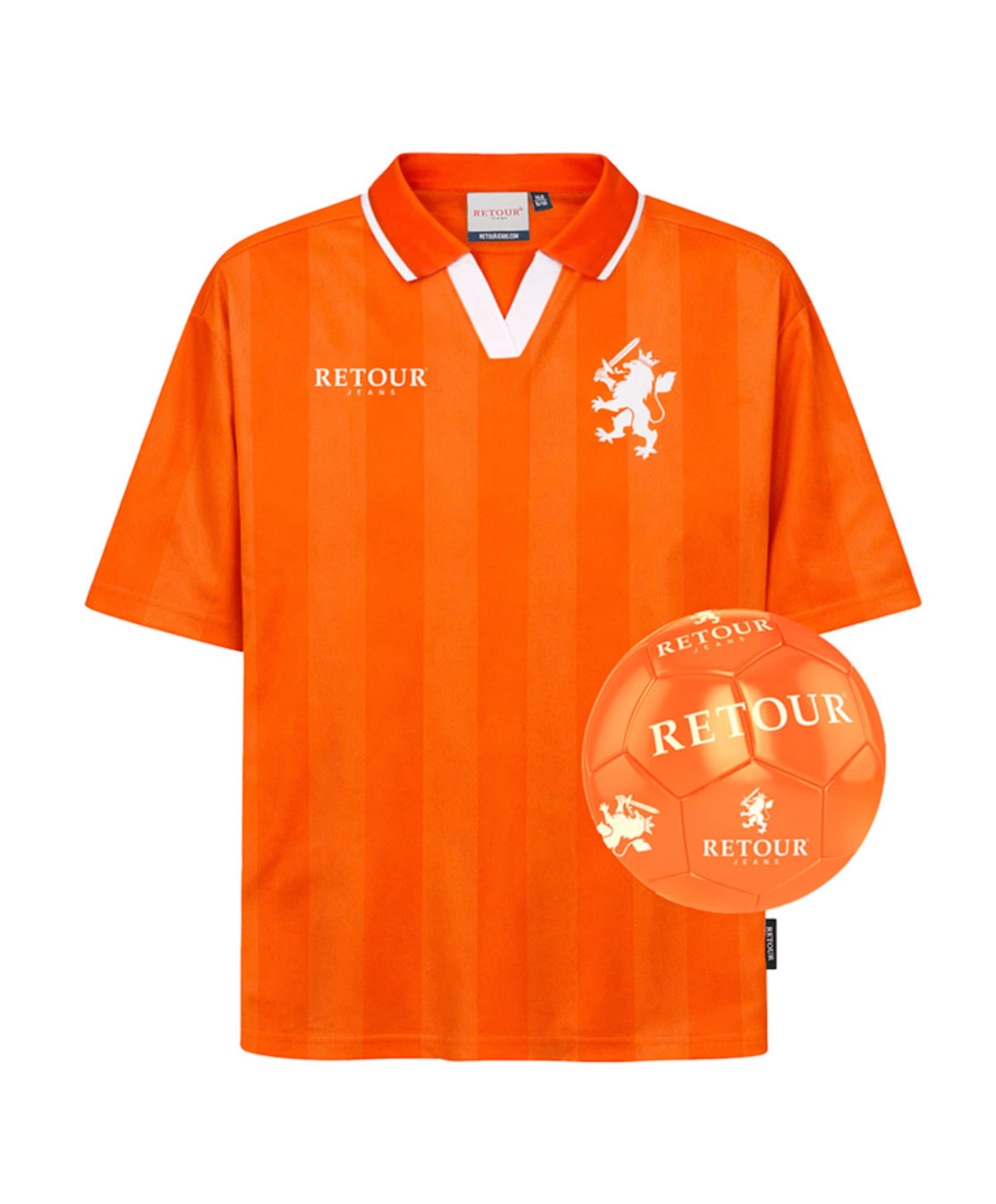 Jongens T-shirt oranje