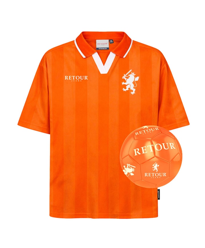 Jongens T-shirt oranje