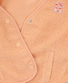 Meisjes gilet oranje