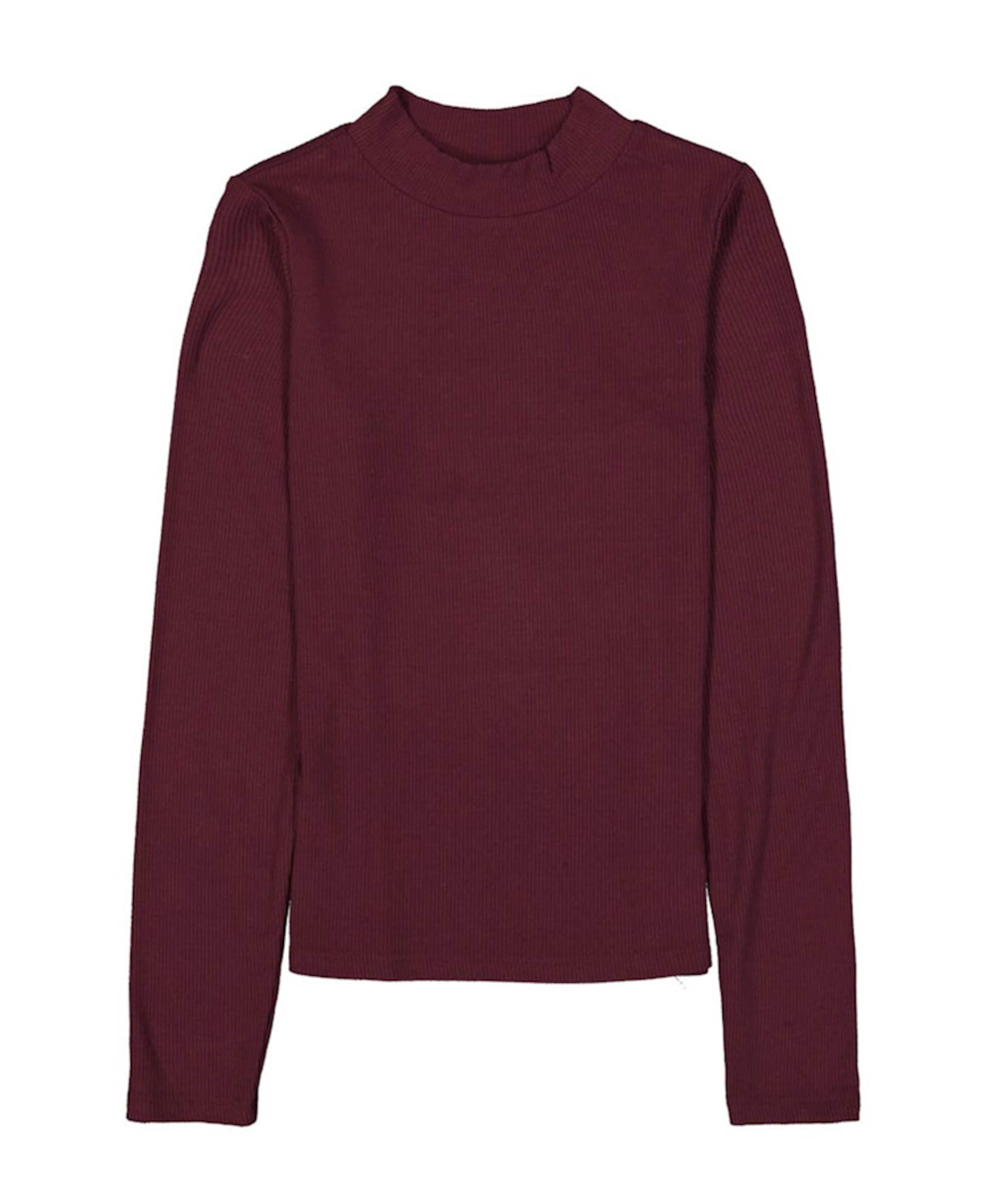 Meisjes longsleeve bordeaux