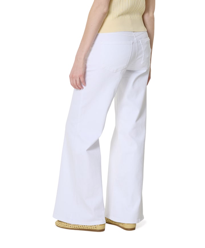 WIDE dames jeans wit