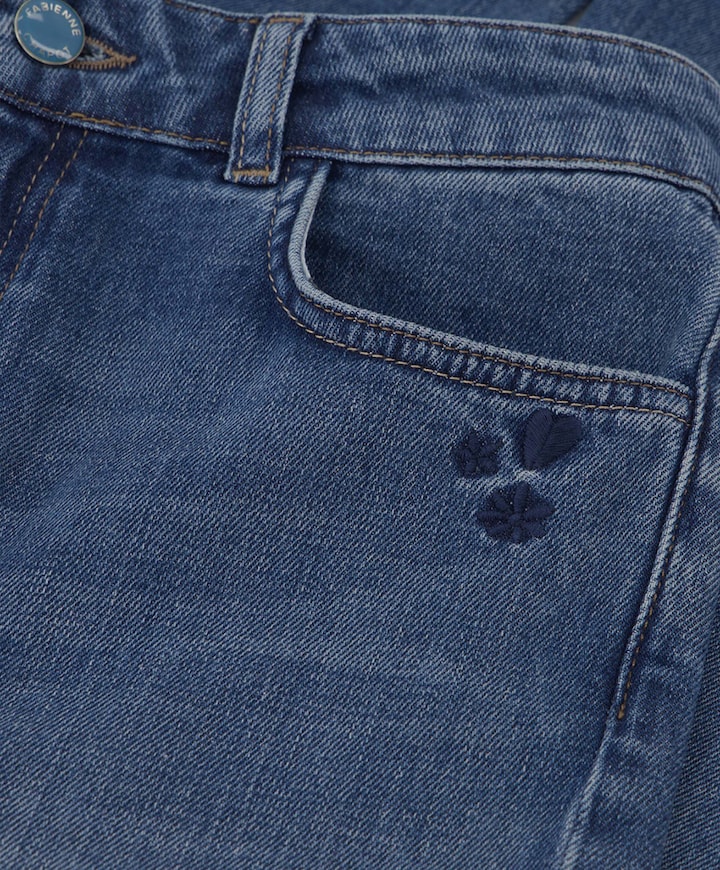 Eva Flare Jeans blauw