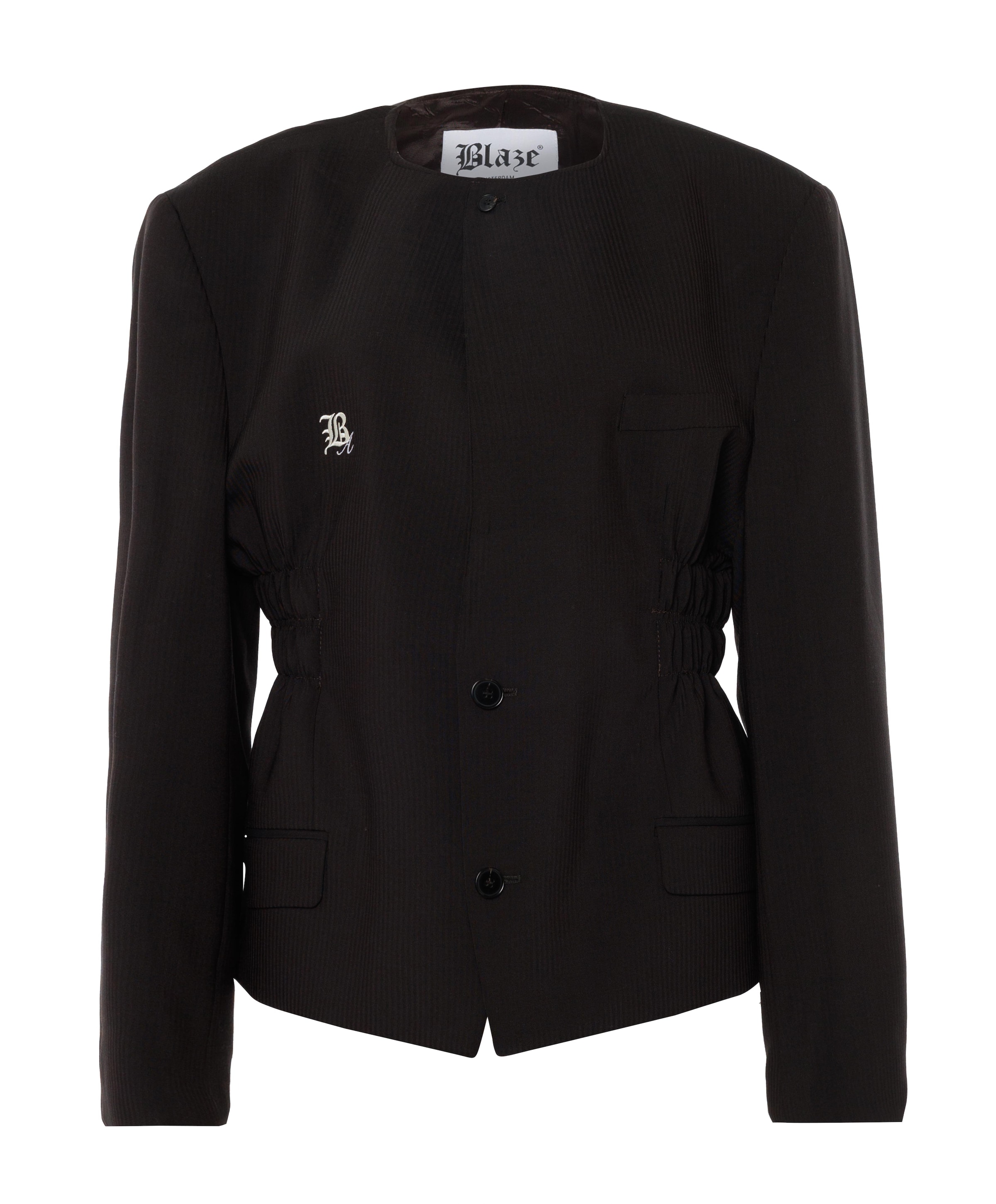 Dames blazer zwart