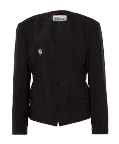 Dames blazer zwart