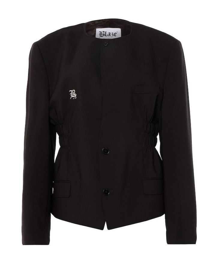 Dames blazer zwart
