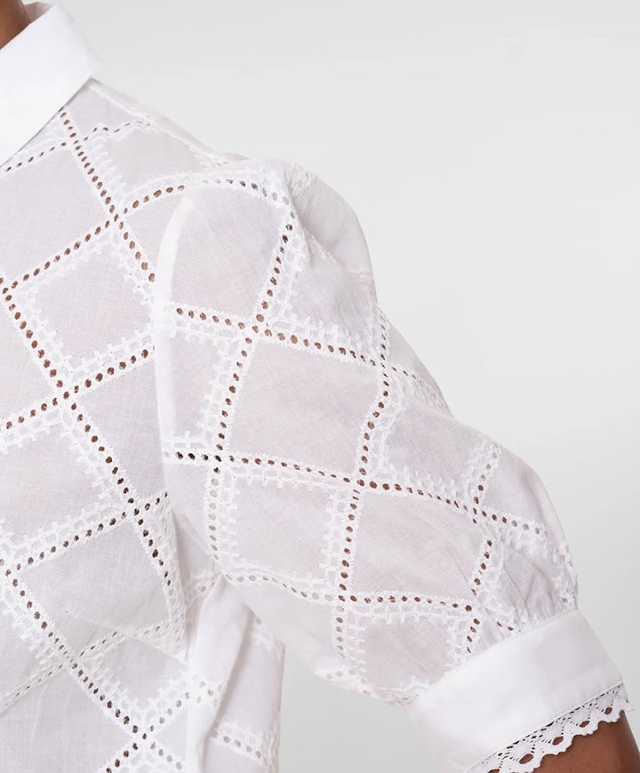 Dames blouse wit