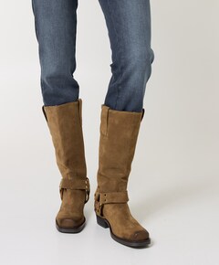 Texas Boot - Suede dames laarzen bruin