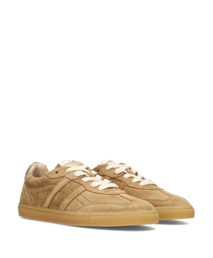 Silk dames sneakers bruin