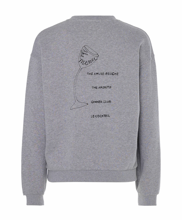 Dames sweater grijs
