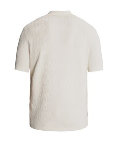 Heren polo ecru