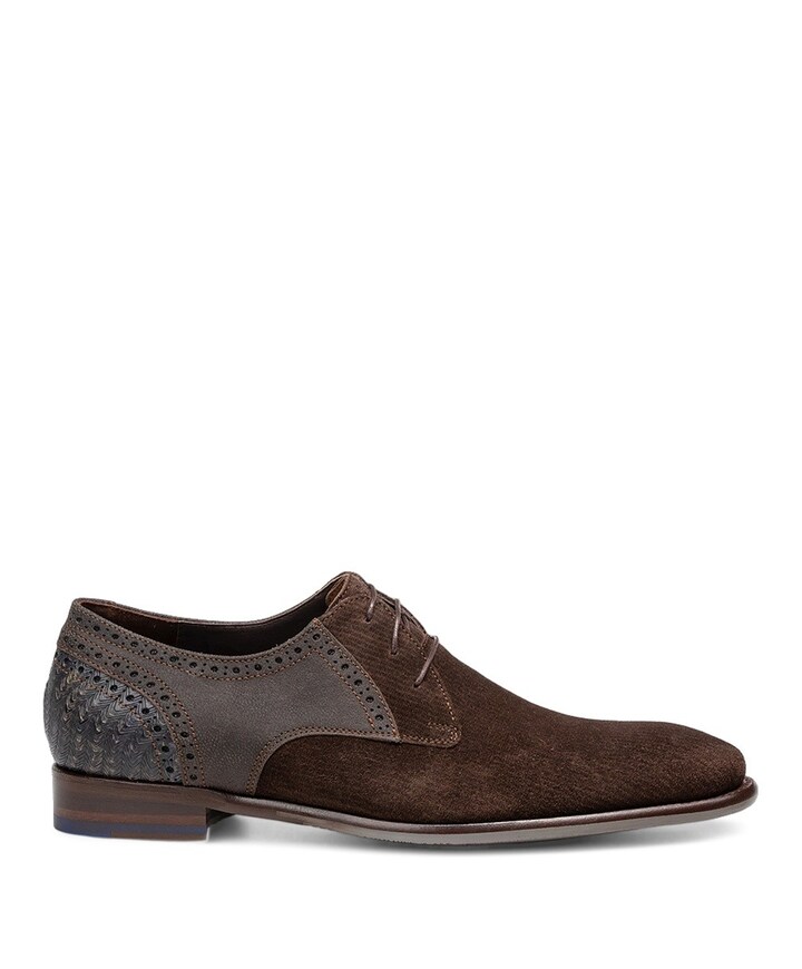 heren veterschoenen bruin