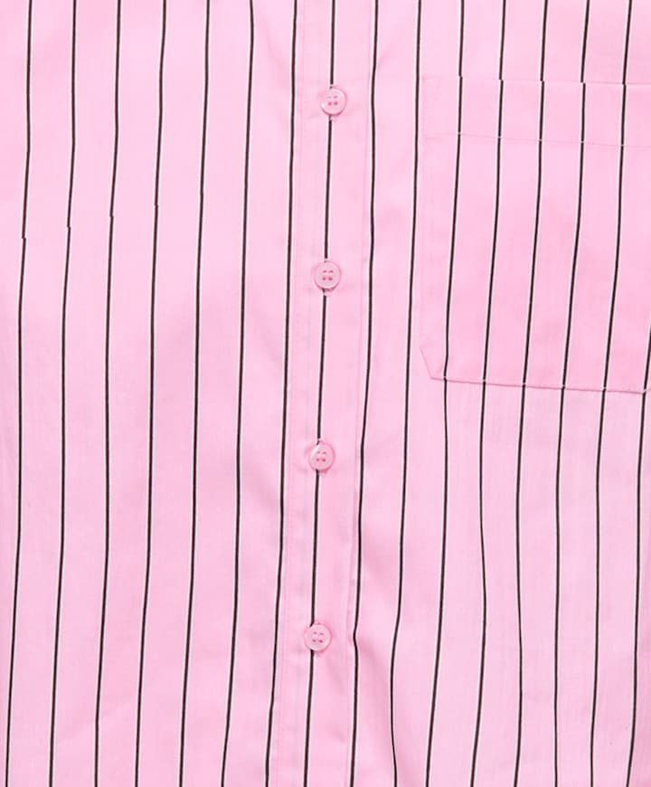 Meisjes blouse lange mouw roze