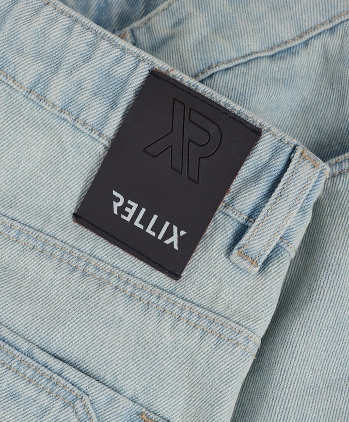 Denim Skater jongens korte broek blauw