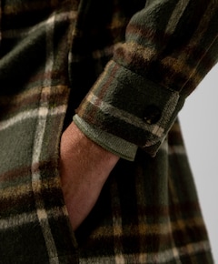 Heren overshirt groen