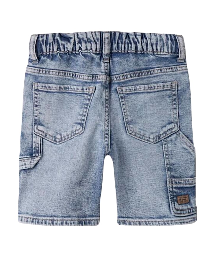 NMMBEN LOOSE DNM BERMUDA 8620-BC NO jongens korte broek blauw