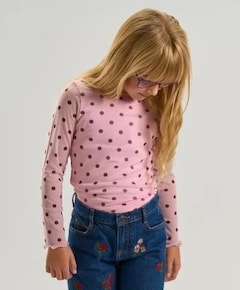 Meisjes longsleeve roze