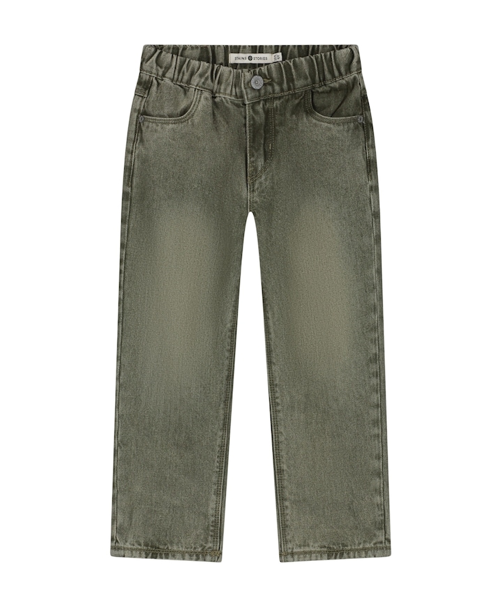 jongens broek groen