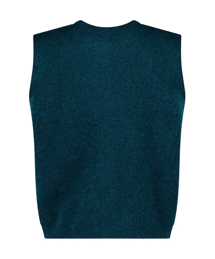 Dames gilet groen