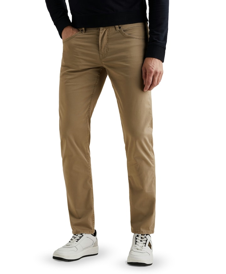 NAVIGATOR LEFT HAND STRETCH TWILL heren jeans beige