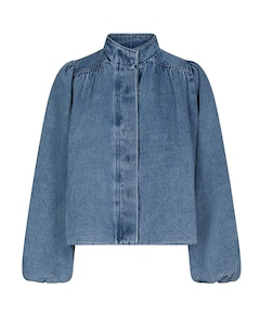 Dames jas blauw