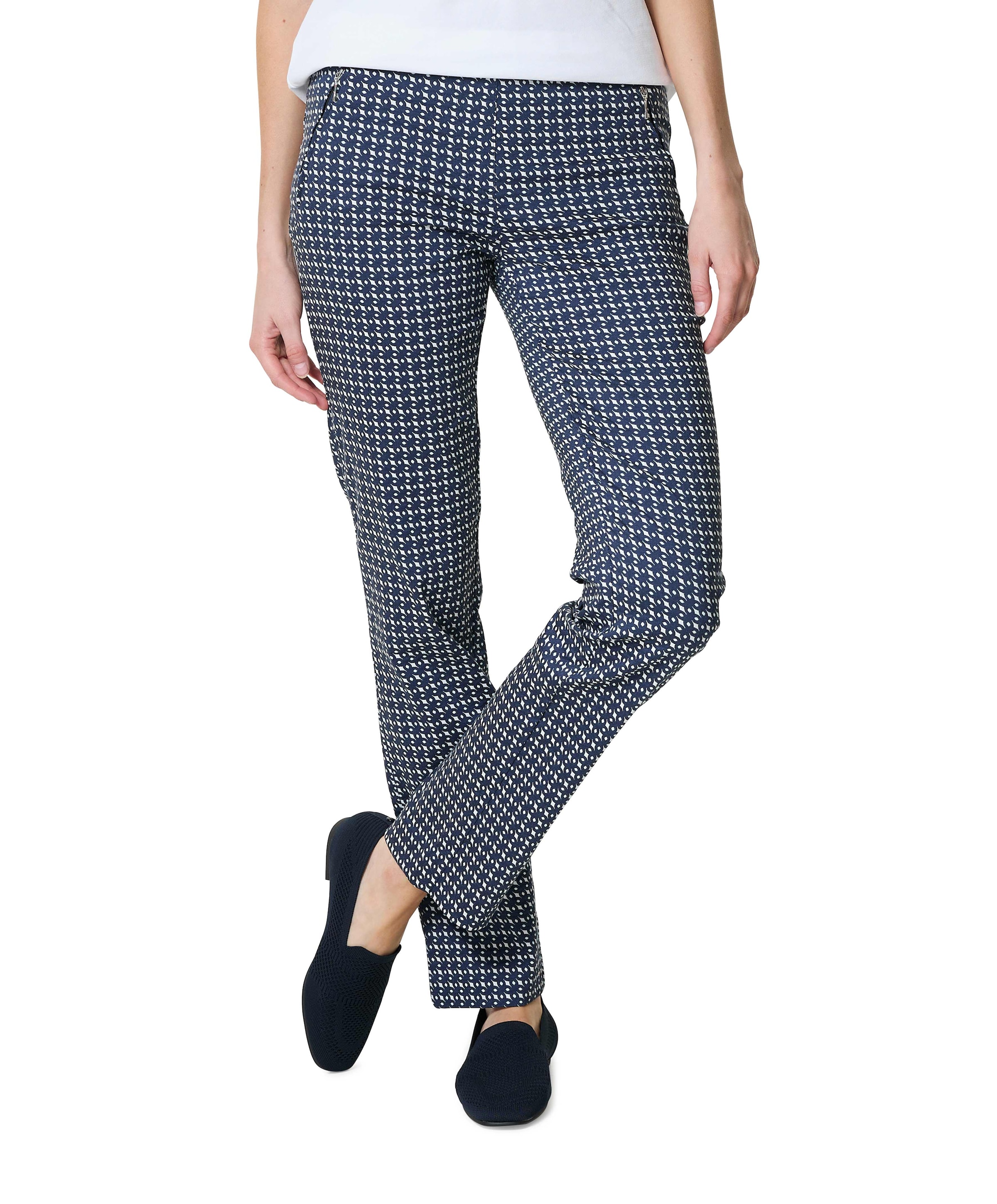 Alice Zip dames broek blauw