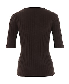 Dames T-shirt bruin
