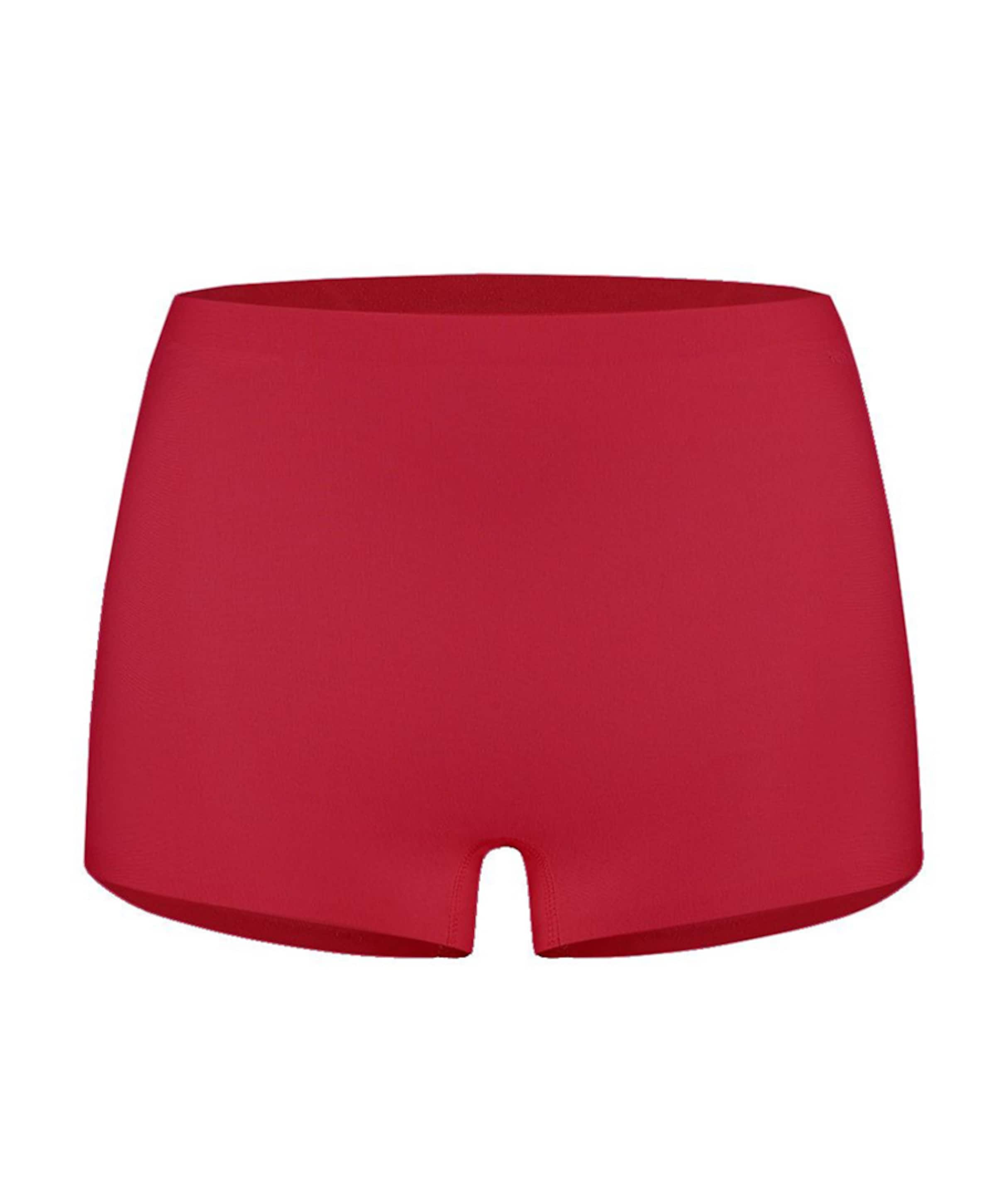 Dames short rood