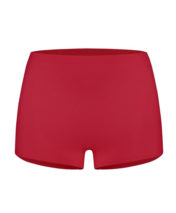 Dames short rood