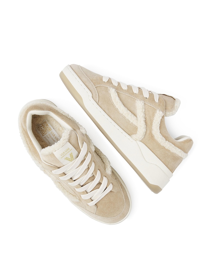 Sam Sadie dames sneakers beige