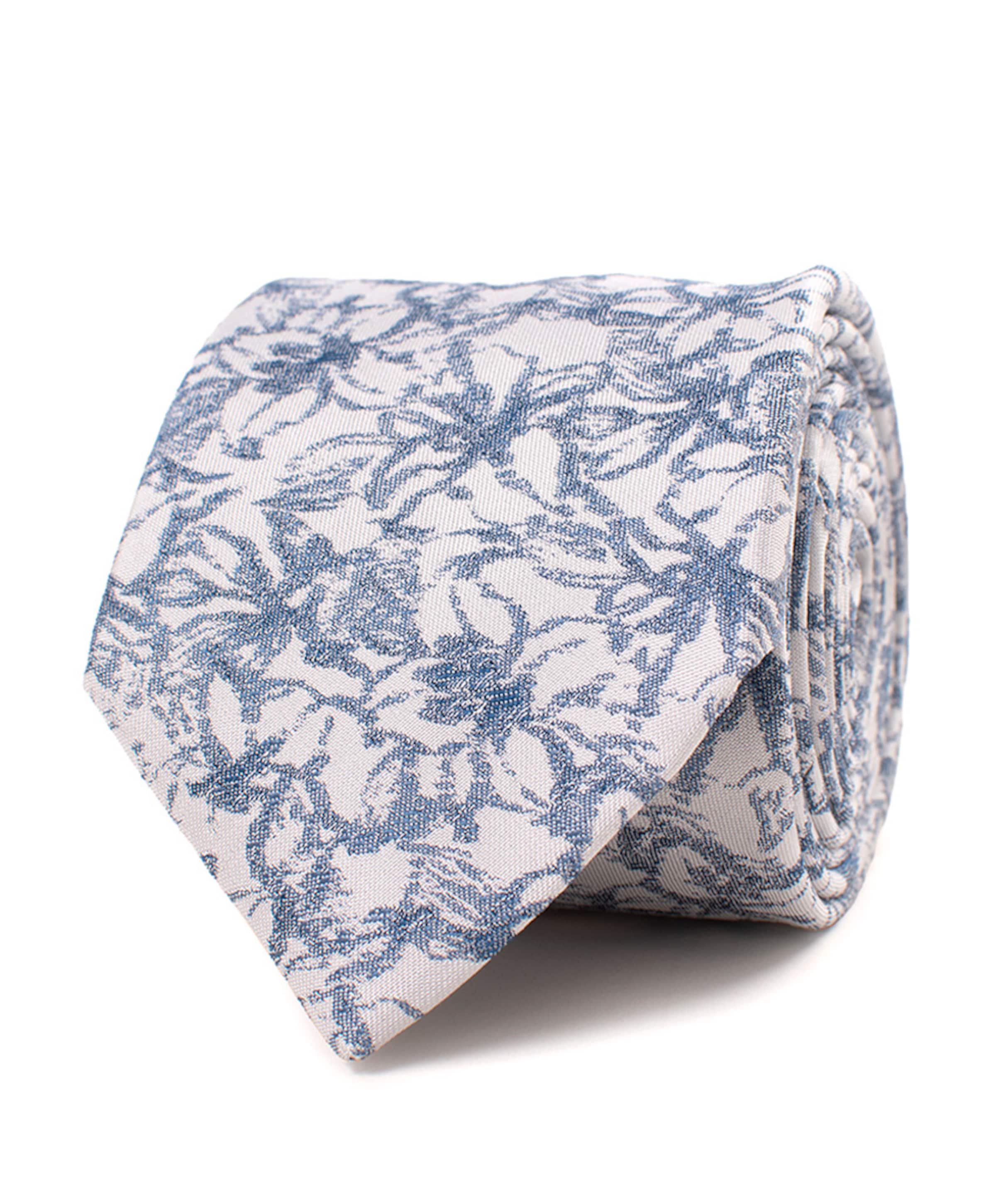 Heren stropdas blauw