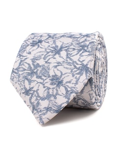 Heren stropdas blauw